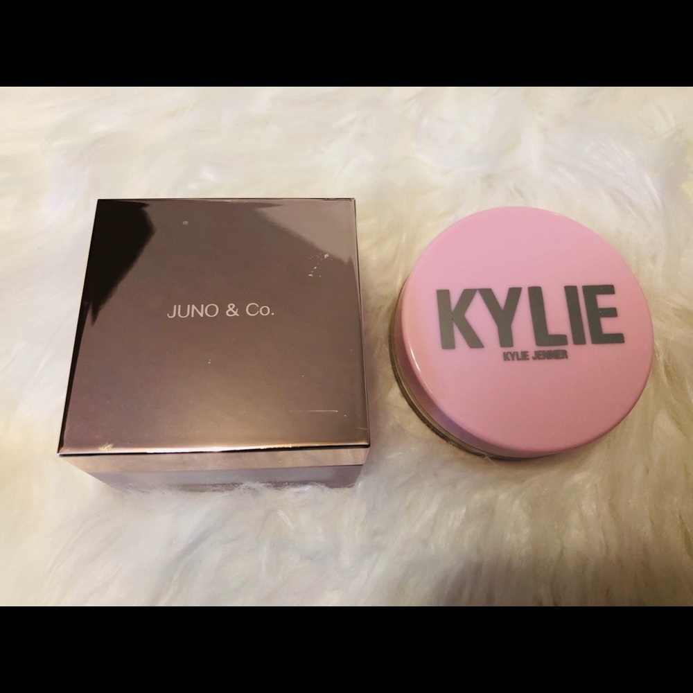 Kylie cosmetics and Juno and Co. setting powder Bundle